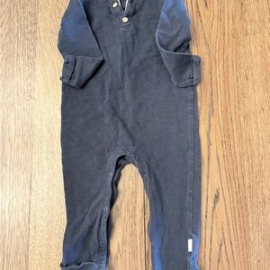Burt's Bees Baby Midnight Blue Bodysuit